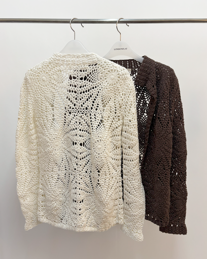 Openwork Cardigan