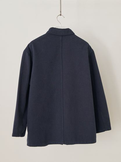 MARAN Cotton Twill Coverall Jacket - Navy 商品画像13/21