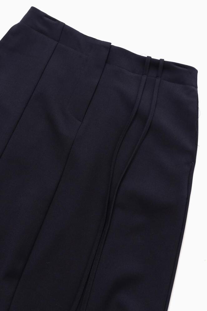 [MORE THAN YESTERDAY] Side Slit Long Skirt
