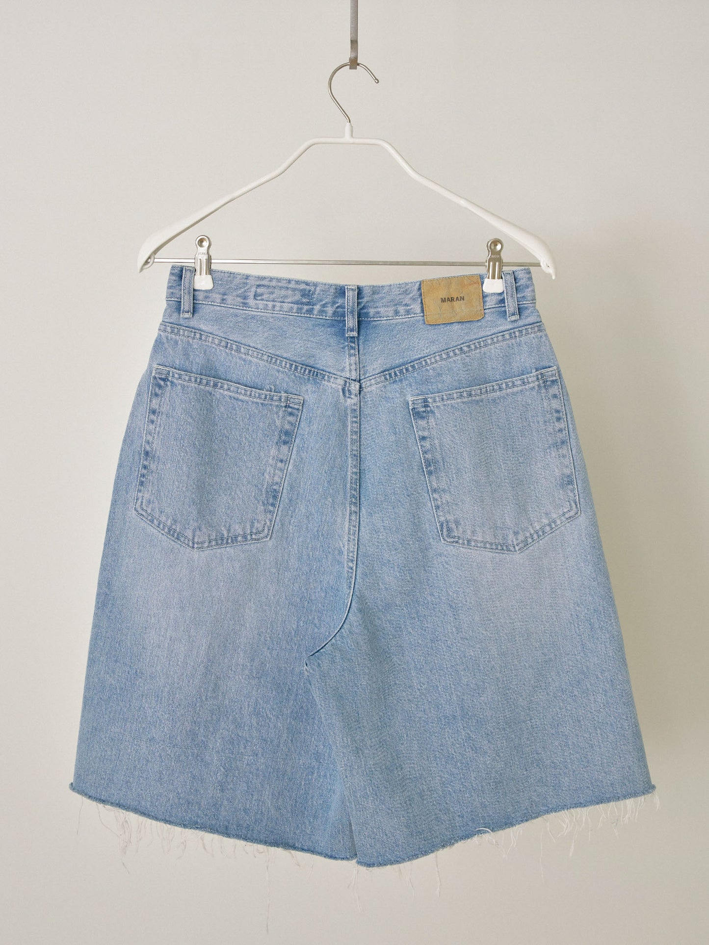 Cone Mills Cutoff Denim Shorts - Indigo