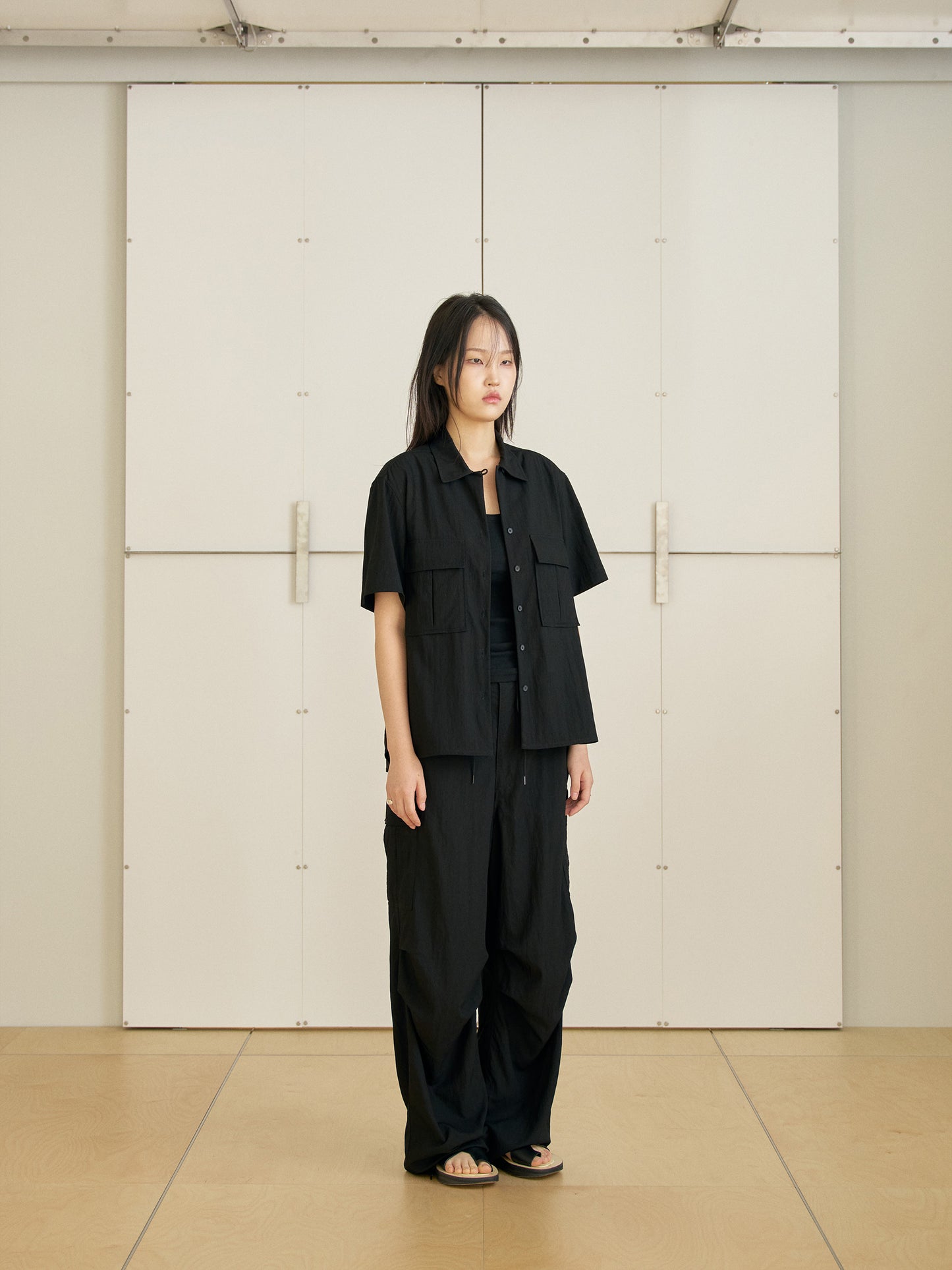 Ray Half Shirt - Black