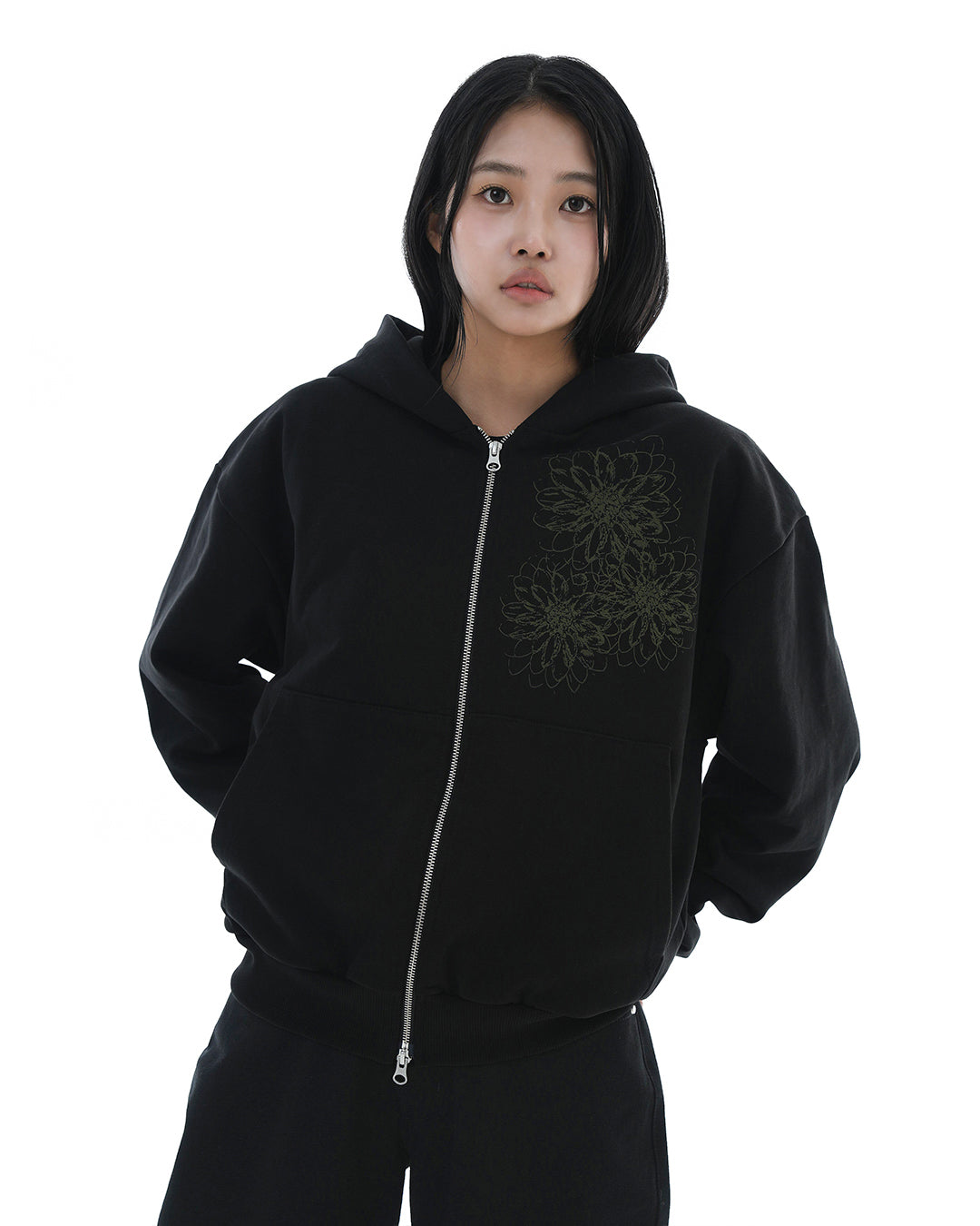 トップス Oversized Printed Hoodie 公式通販】he.o jin（ヘオジン）｜韓国男子のためのメンズファッション