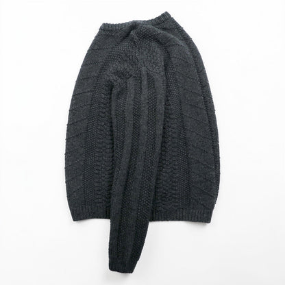 J.CREW 90s ケーブルニット グレー 商品画像2/8