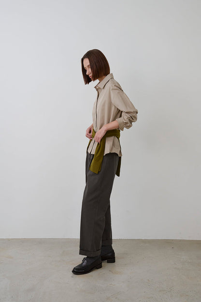 【HER&SHE 2025AW】Creamy Cotton Pants
