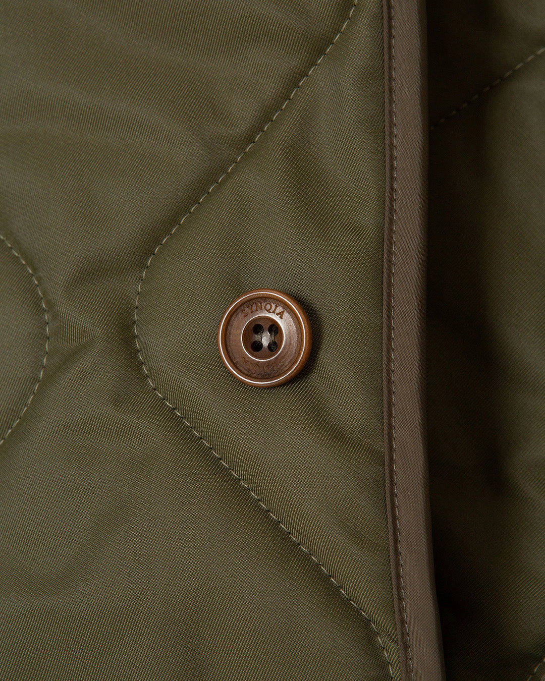 QUILTED HERITAGE JACKET-OLIVE 