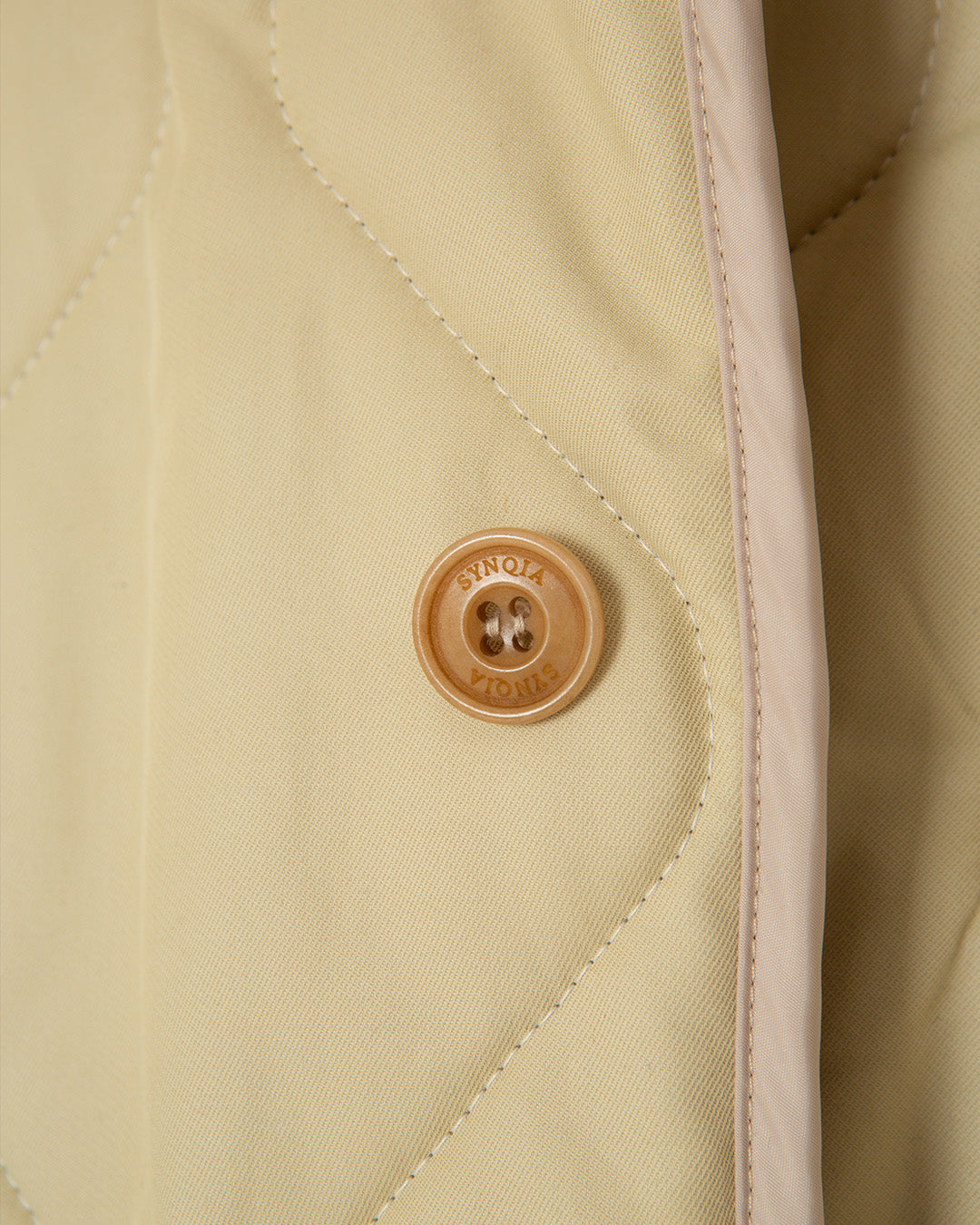 QUILTED HERITAGE JACKET -BEIGE