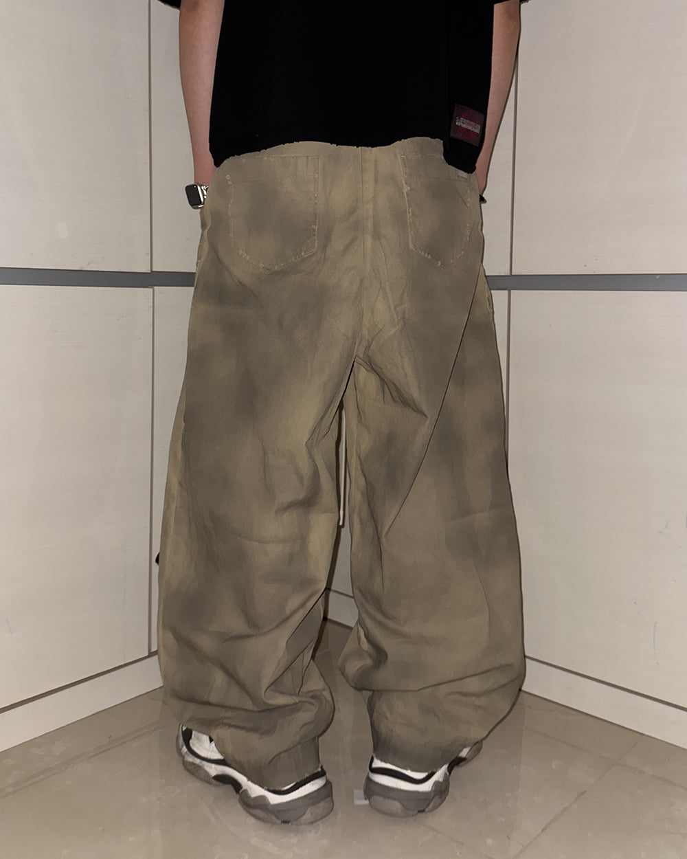 Curved works pants BE dirty