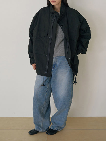 Pocket Detail Jacket - Black 6