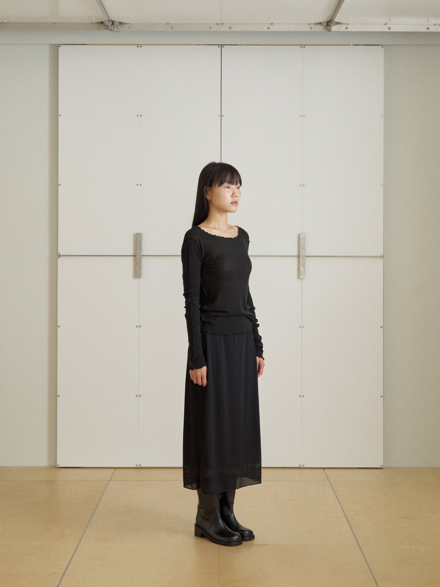 Wave Long Sleeve – Black