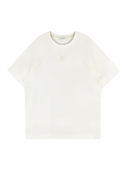 【HER&SHE 2025AW】Double-faced symbol Raglan T-shirt (25 F/W)