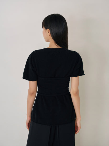Cashmere Bustier - Black 5