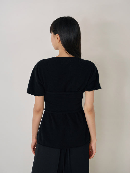 Cashmere Bustier - Black 5