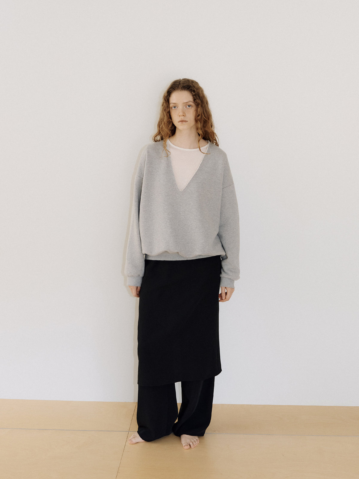 Skirt Overlay Pants - Black 5