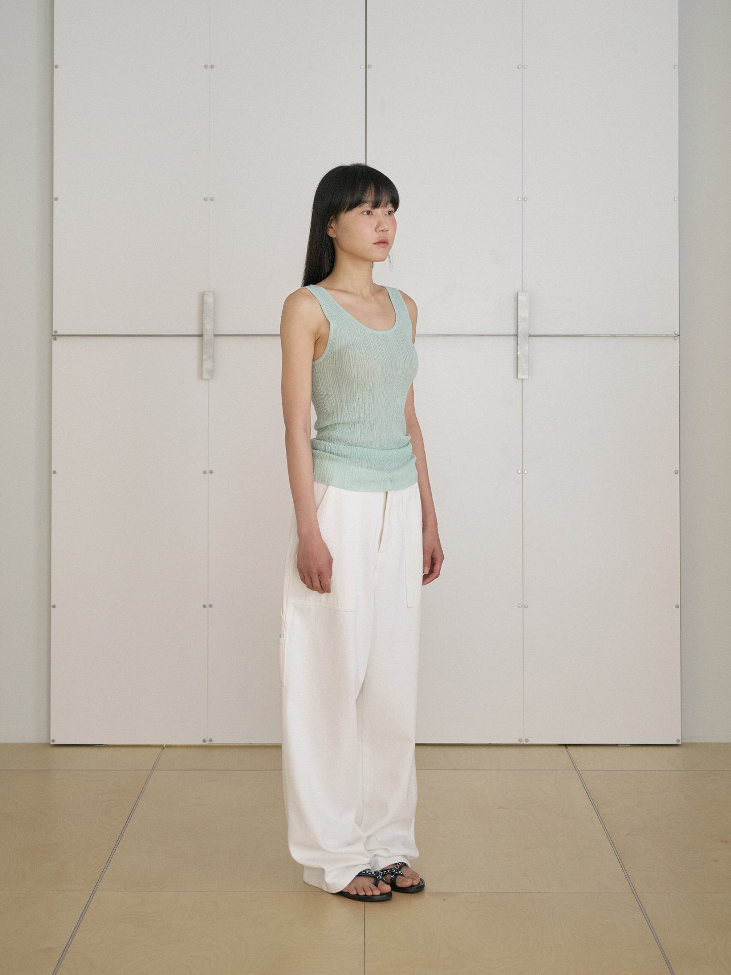 Multi Rib Sleeveless - Mint