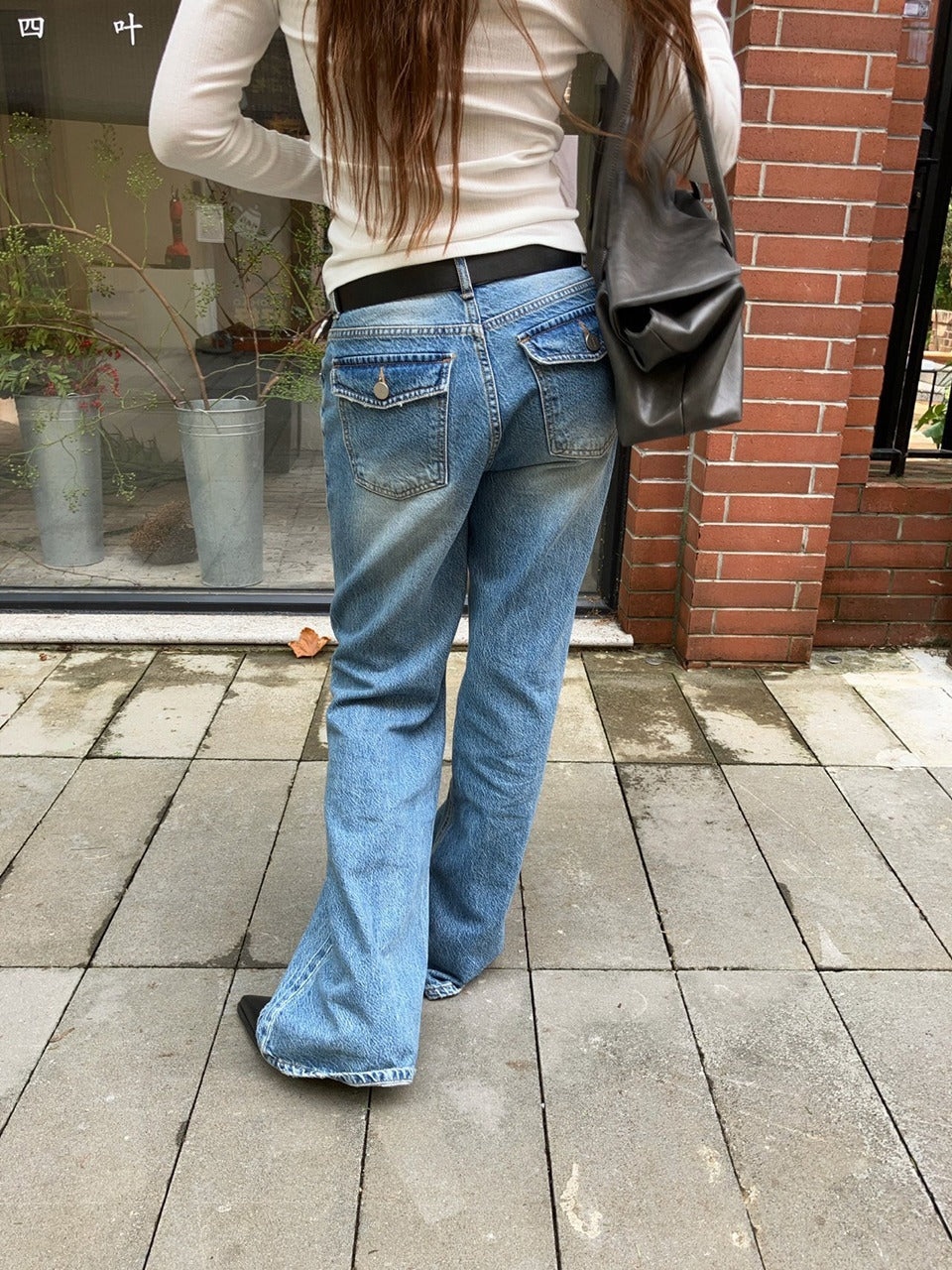 【A MA:DE】Dusty denim pants