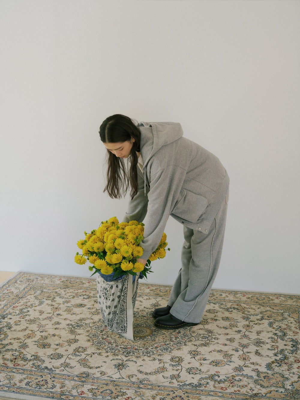 Pigment Square Bag - Beige