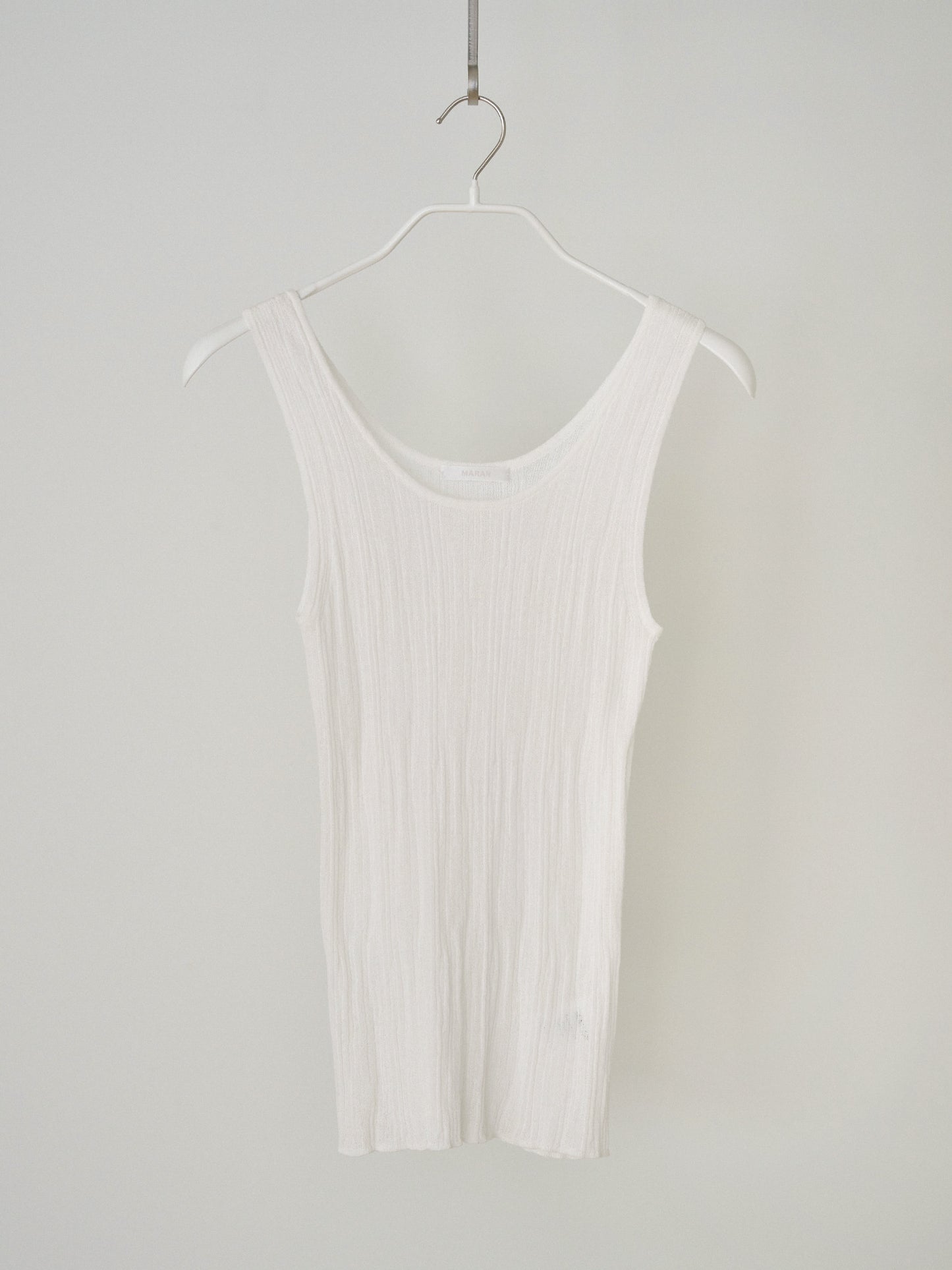 Multi Rib Sleeveless - Ivory