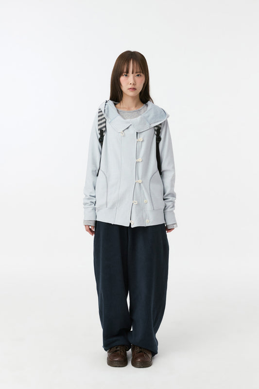 SIGNATURE EMBROIDERY FLEECE PANTS, NAVY