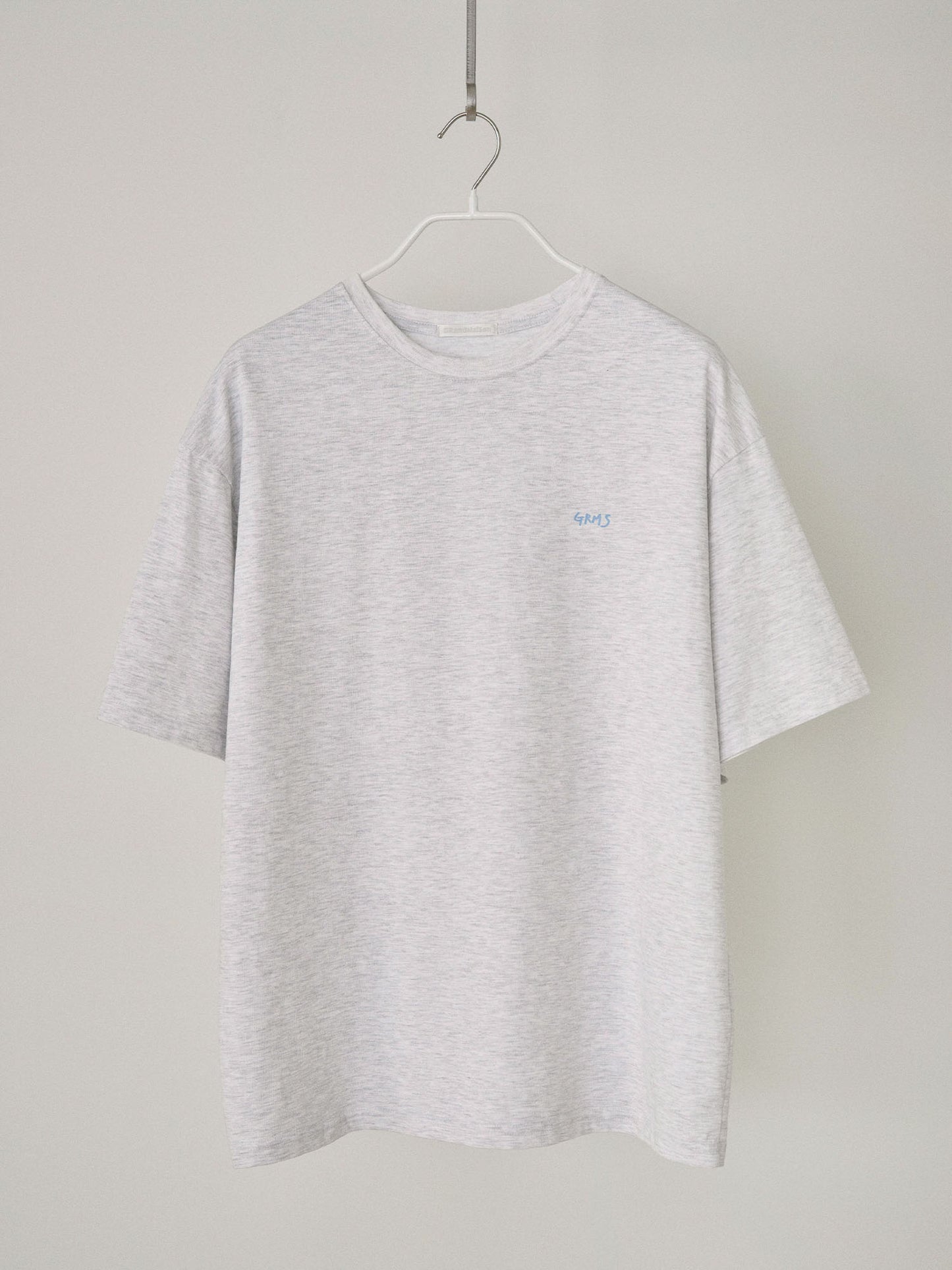Dot Printing Short Sleeve - Light Gray