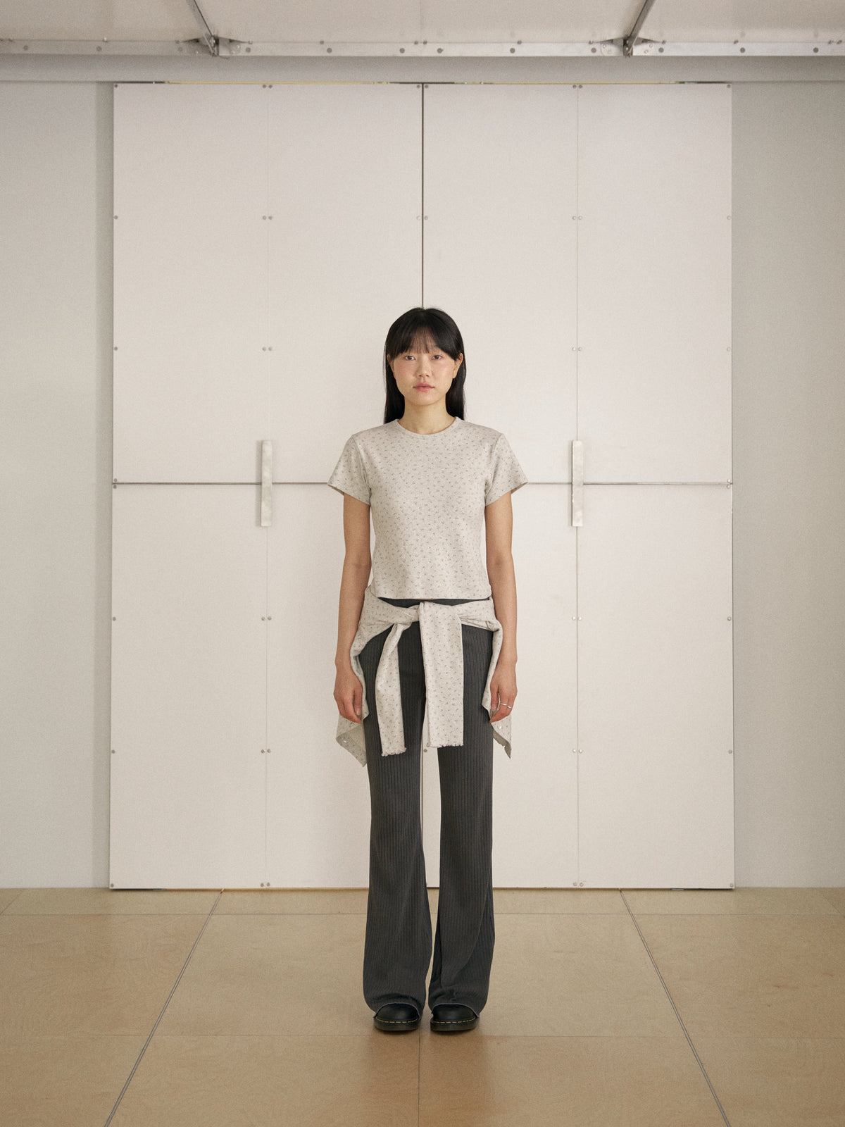 Pigment Flare Pants - Charcoal 10
