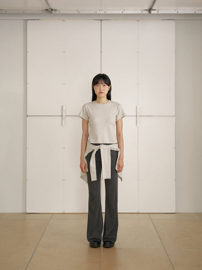 Pigment Flare Pants - Charcoal 10