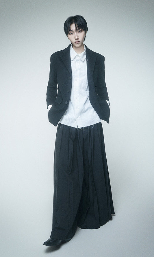 Reculer Back button single jacket(ブラック) 商品画像4/6