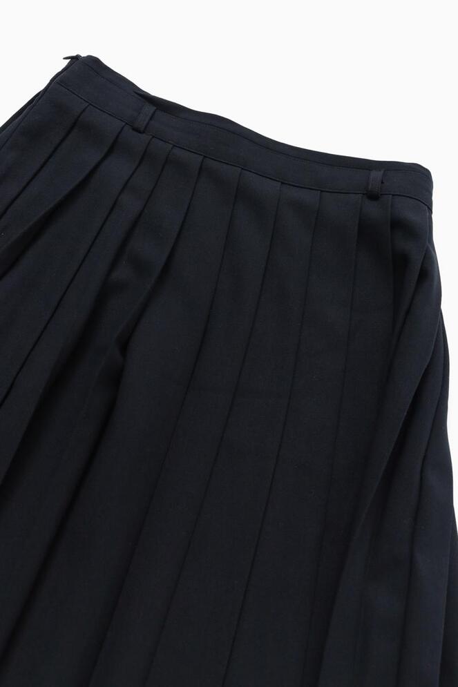 【MORE THAN YESTERDAY】 Pleated Long Skirt