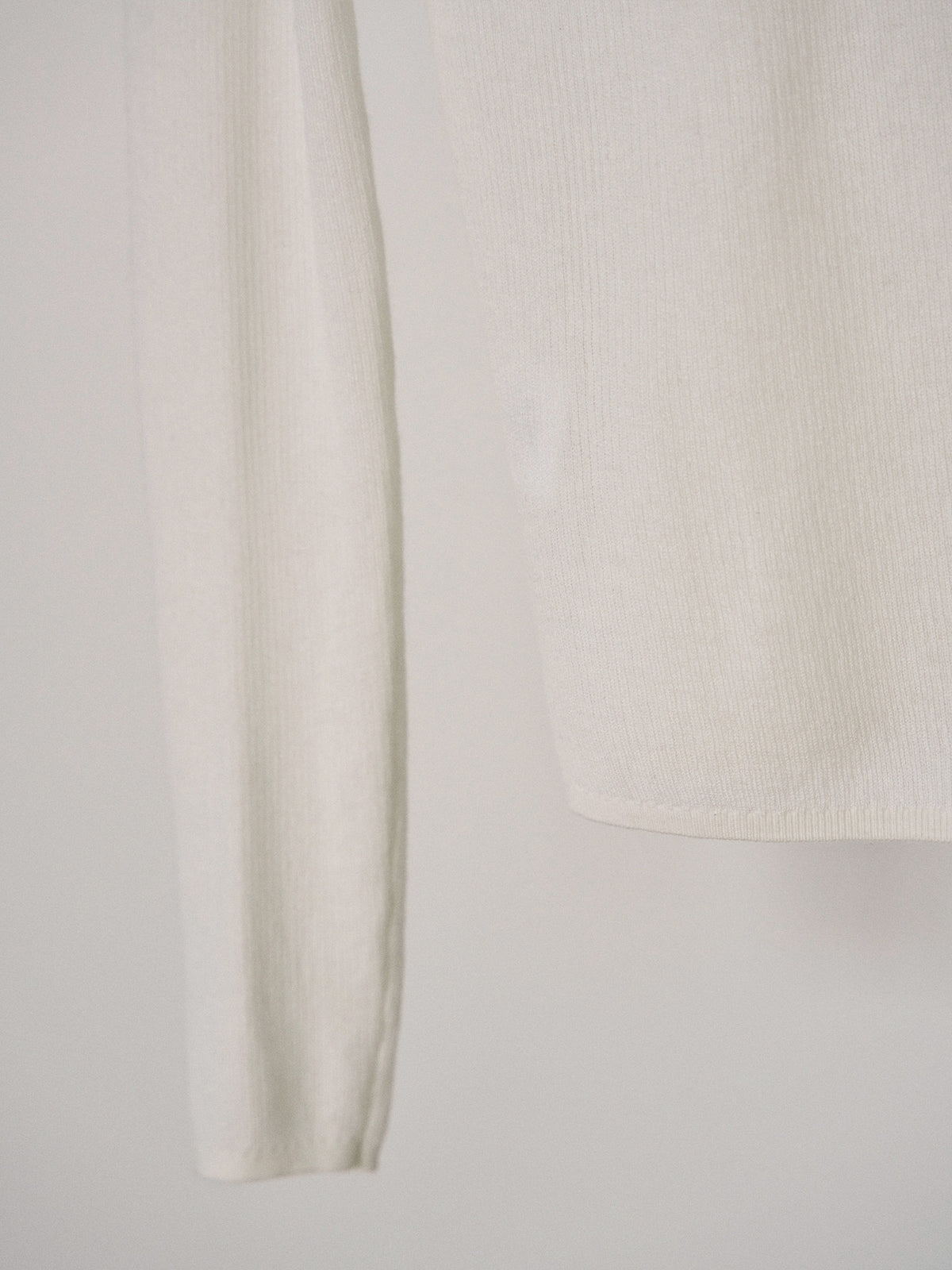 MARAN Henley Neck Pullover - Ivory 商品画像20/21