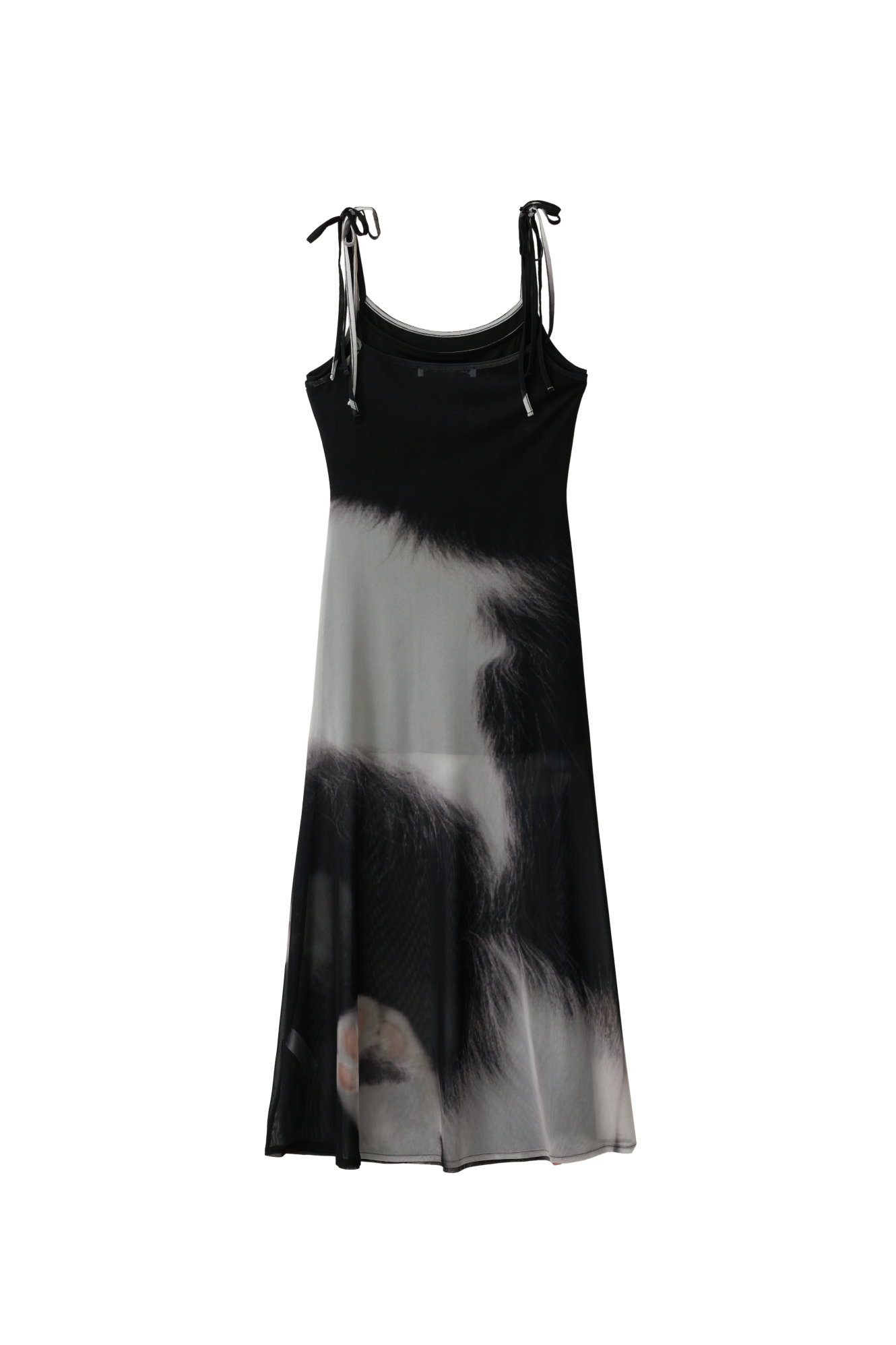 猫メッシュドレス