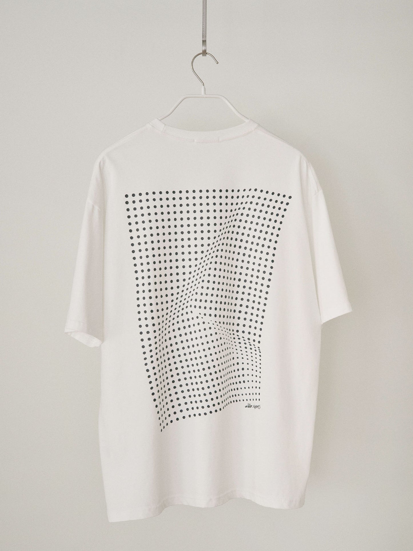 Dot Printing Short Sleeve - Ivory