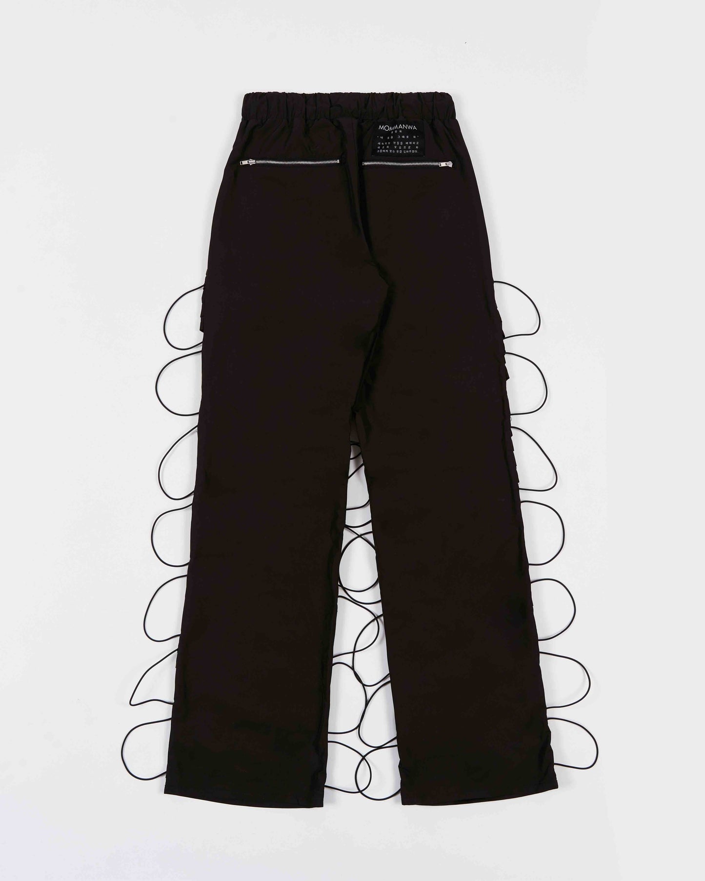 【MOMMANWA モンマンワ】MASK PANTS (BLACK)