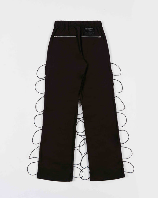 【MOMMANWA モンマンワ】MASK PANTS (BLACK)