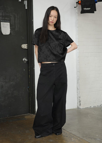 JACQUARD T -BLACK