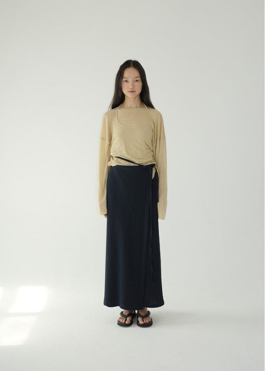 TENCEL TOP SET -YELLOW