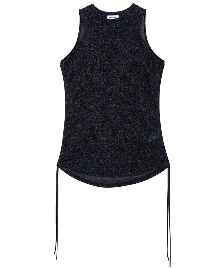 【fanyoung】Metalic Sheer Top
