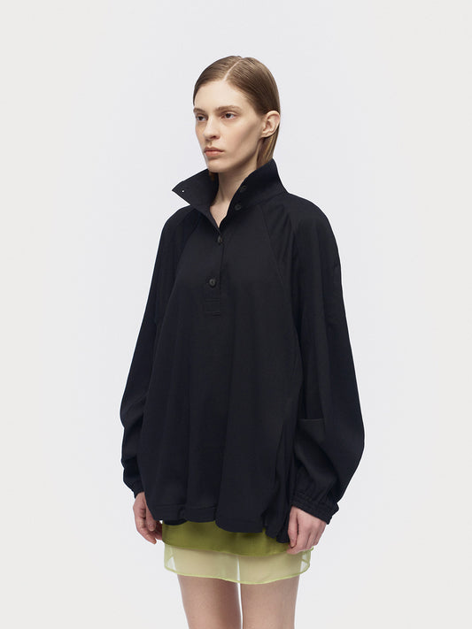 【ARIK. アリク】[24SS] HELVETIOS oversized anorak Navy