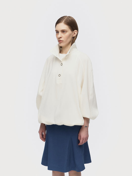 【ARIK. アリク】[24SS] HELVETIOS oversized anorak Ivory