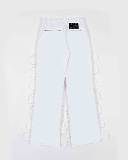 【MOMMANWA モンマンワ】MASK PANTS (WHITE)