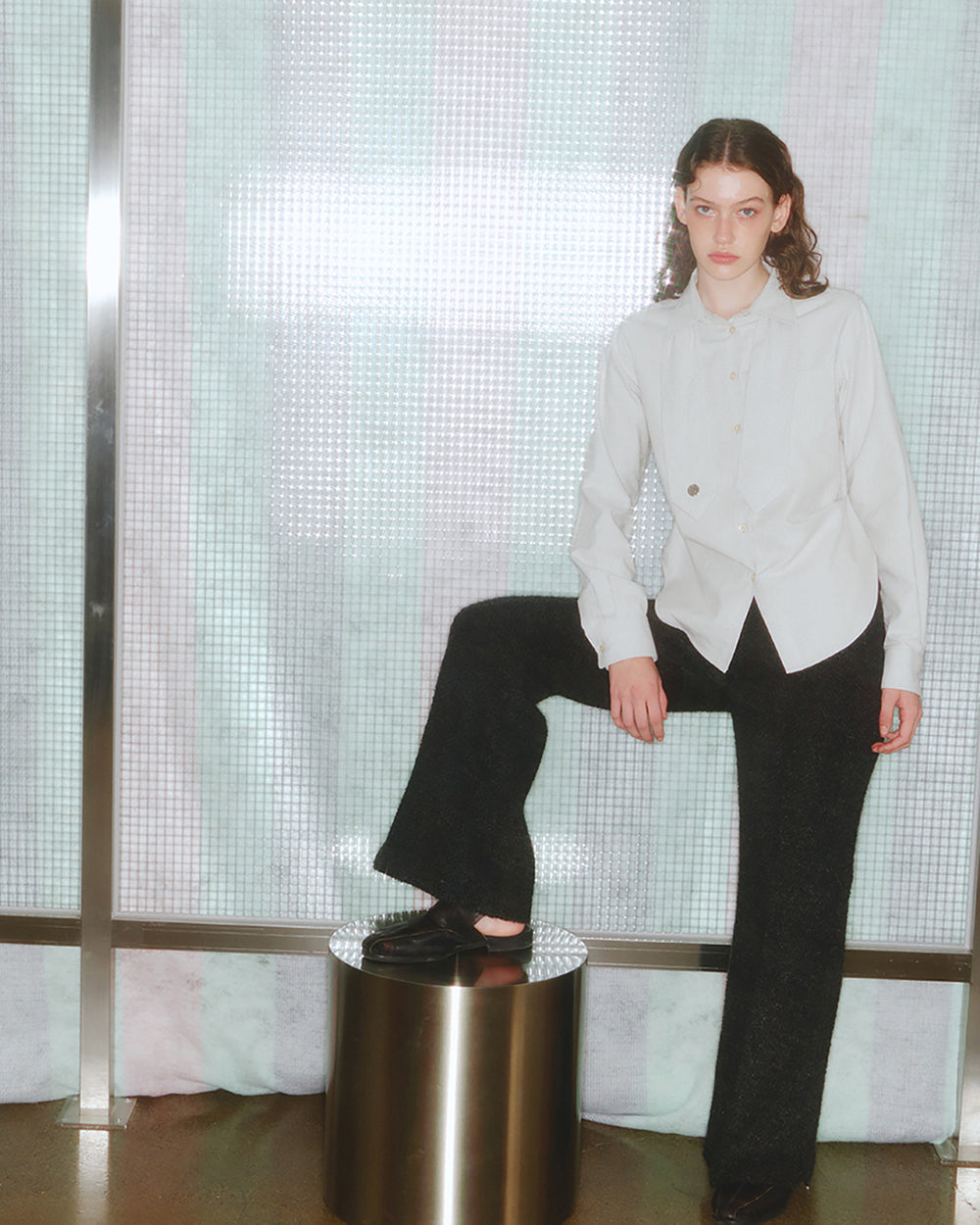 BOUCLE BELL BOTTOMS Black