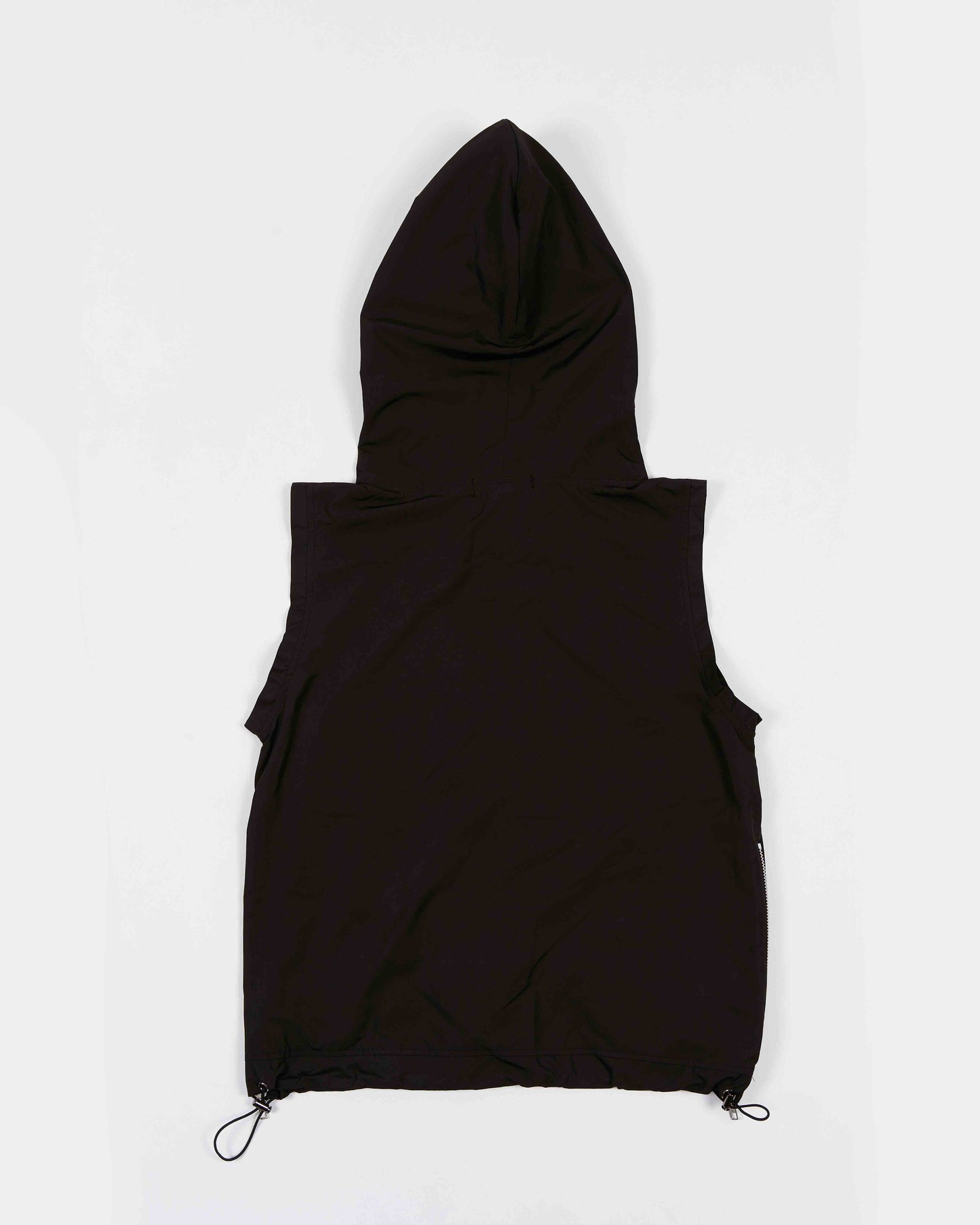 【MOMMANWA モンマンワ】MASK HOODIE VEST (BLACK)