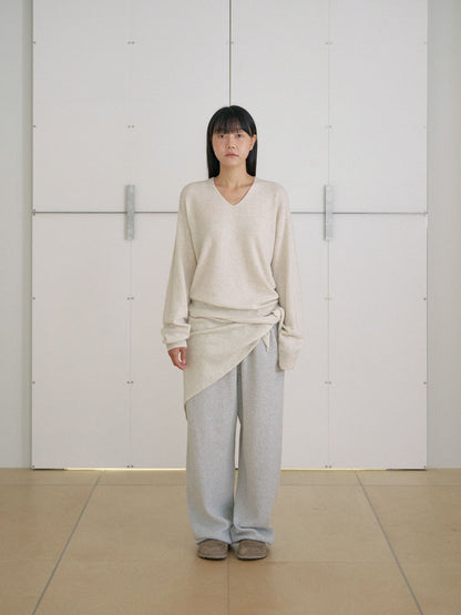 MARAN Triangle Scarf - Oatmeal 商品画像18/21