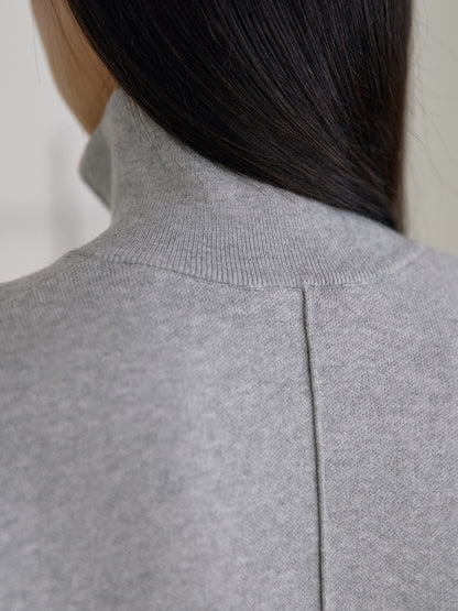 Ray Zip-up Cardigan - Gray 10