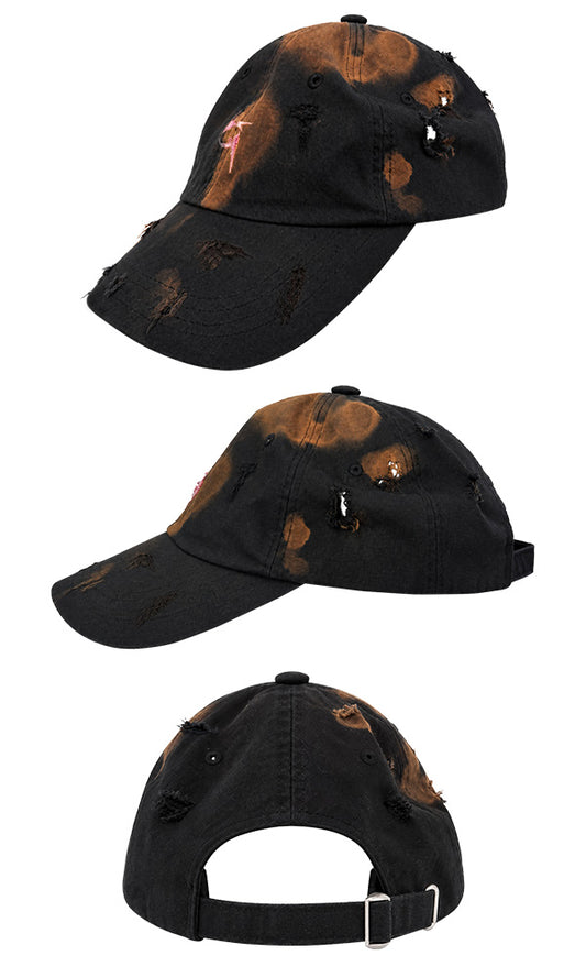 【Reculer レキュリー】Signature logo ball cap Black