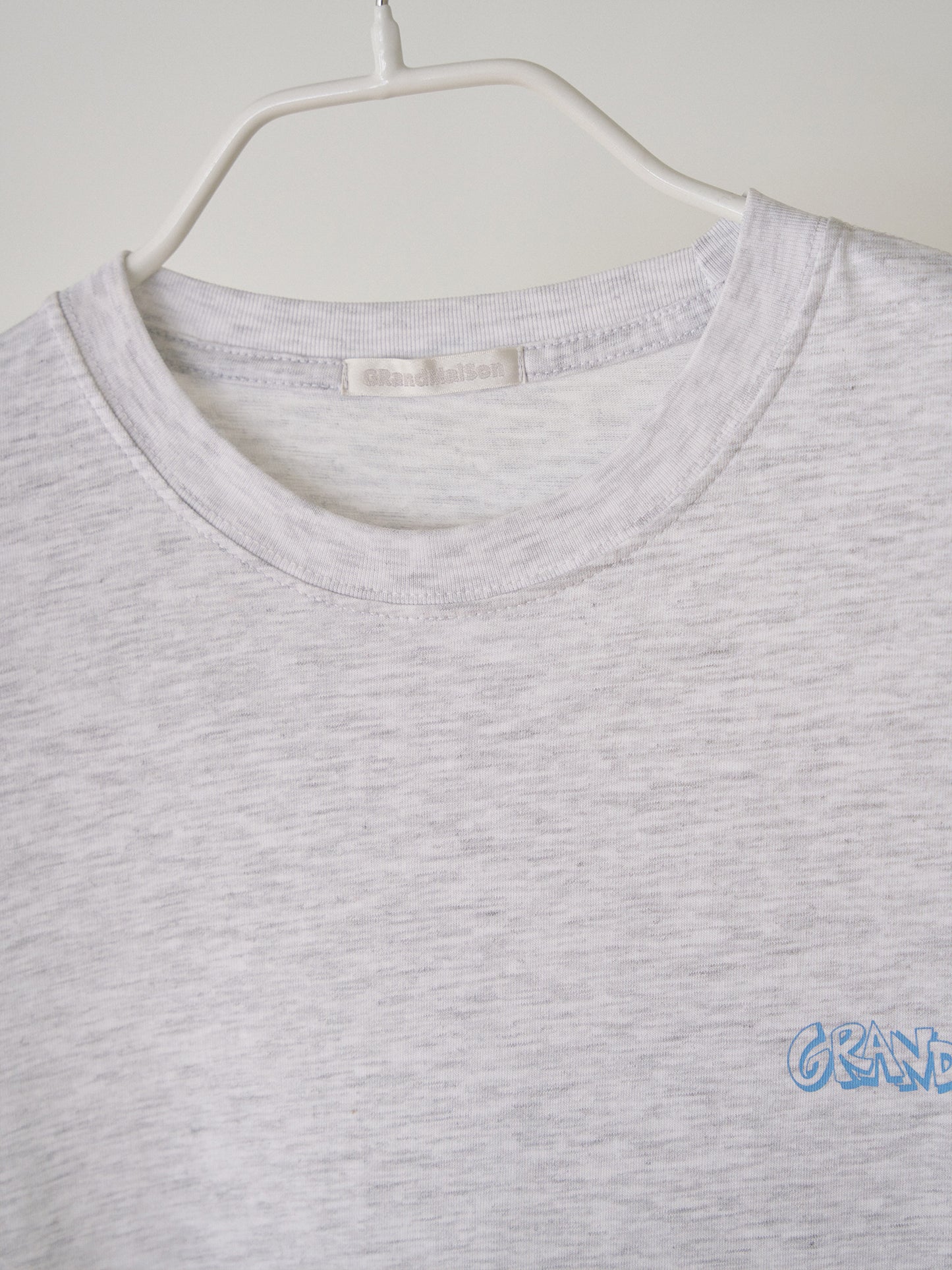 Granma Printing Short Sleeve - Light Gray