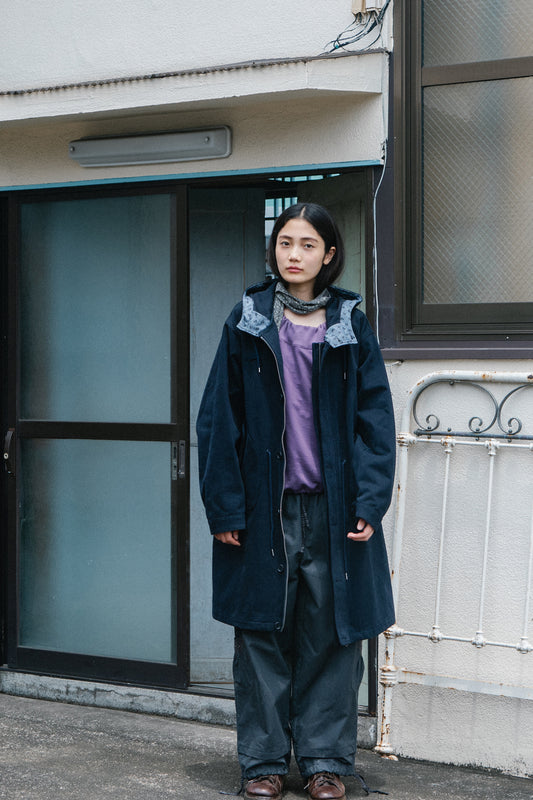 [9/28予約配送] CONTRAST PUMPKIN CARGO PANTS, CHARCOAL