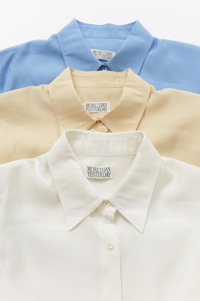 【MORE THAN YESTERDAY】Double Cuff Shirt