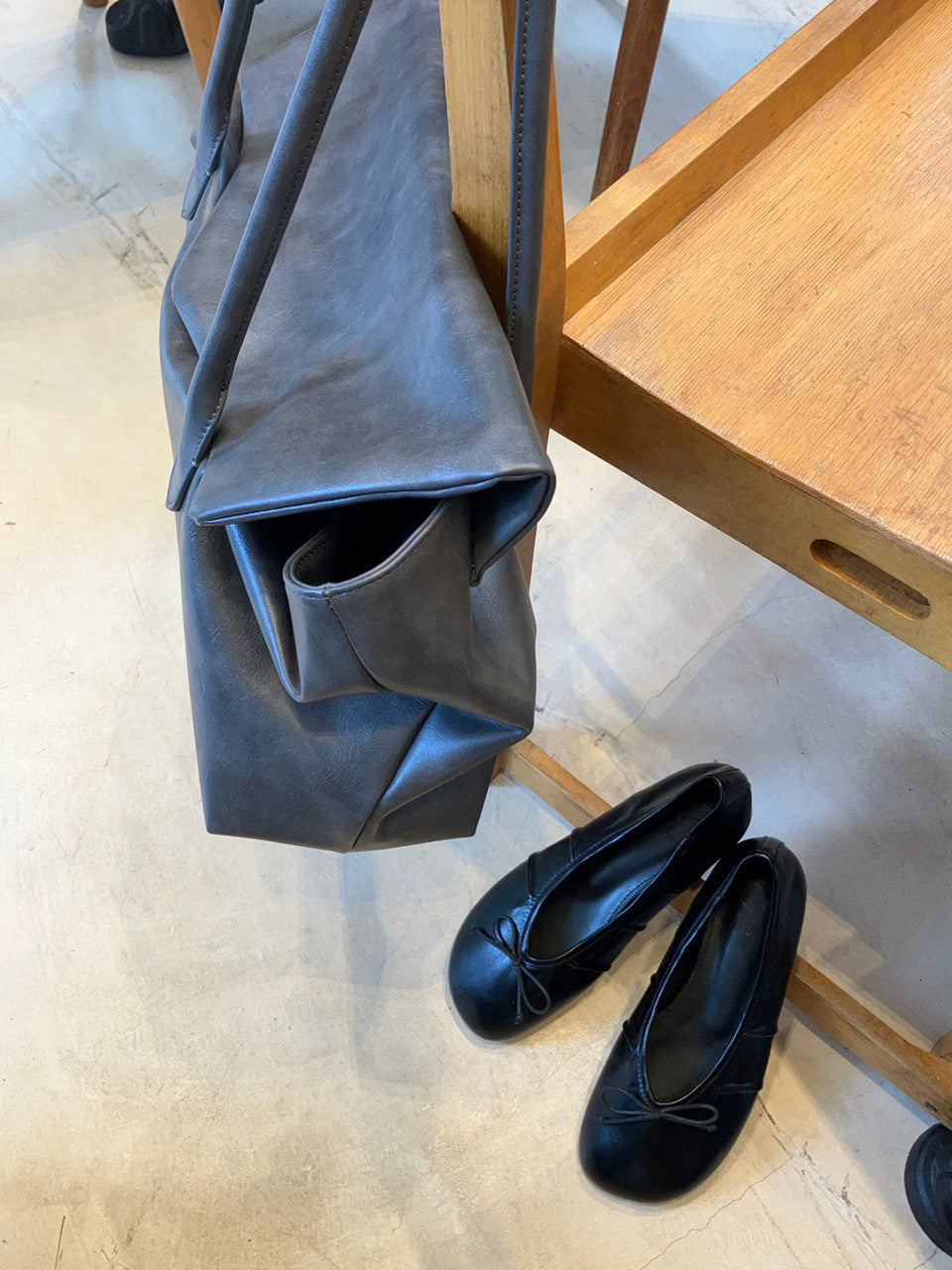 【A MA:DE】Forming plat shoes ( 5color )
