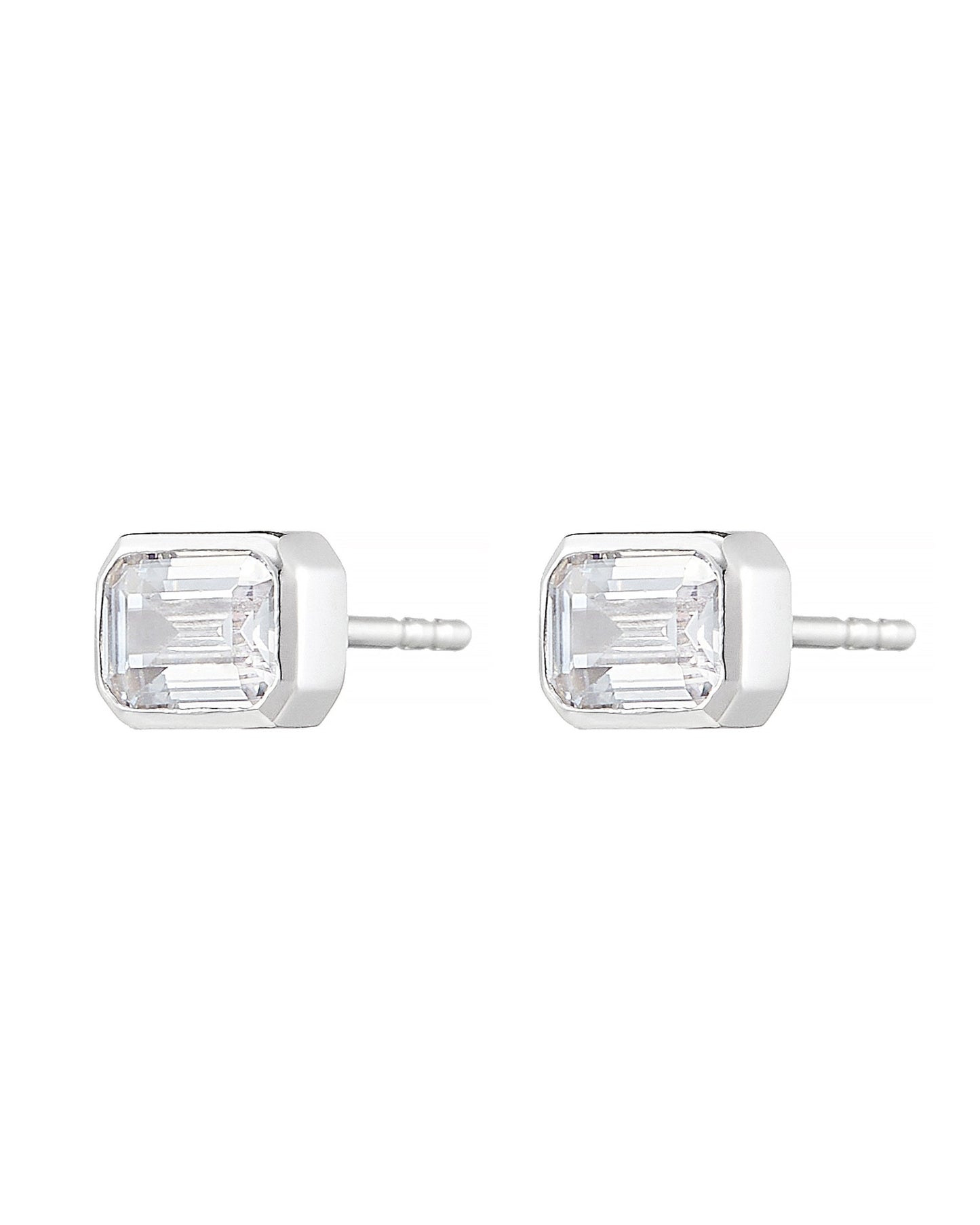 [Ready to ship] Horizontal Step Earrings 