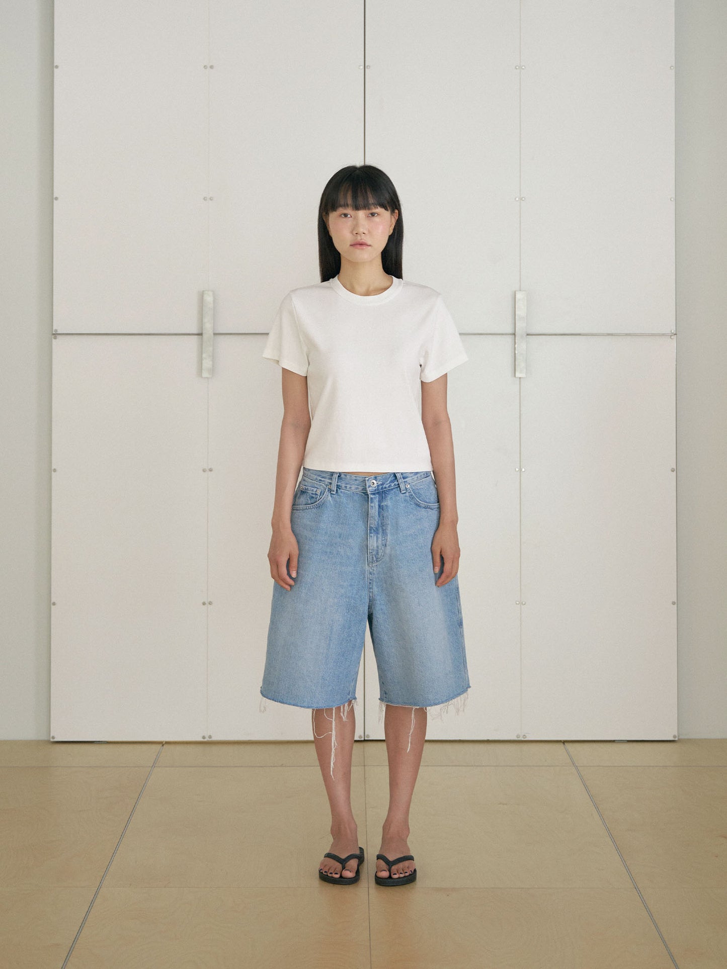 Soft Rib Short Sleeve - Ivory