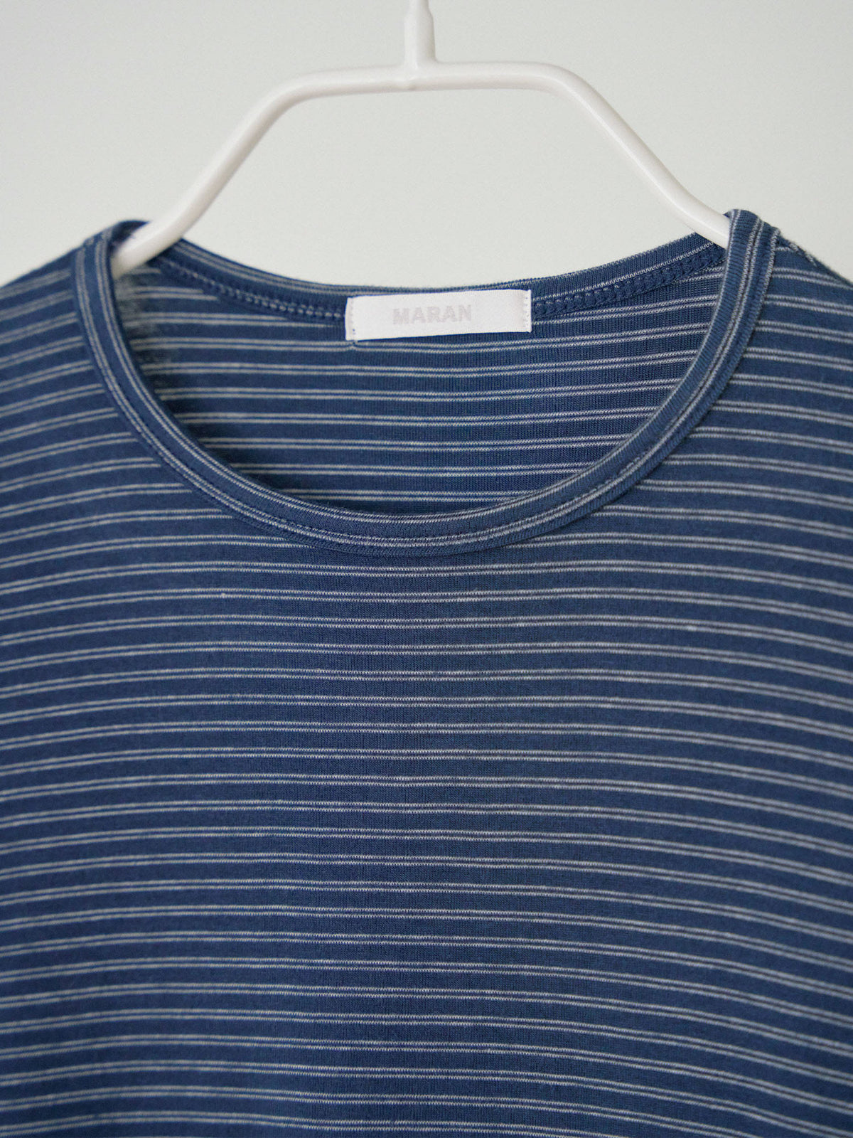 MARAN Rib Stripe Long Sleeve - Navy 商品画像19/21